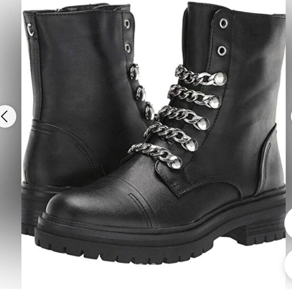 Circus by Sam Edelman Black Combat Boots